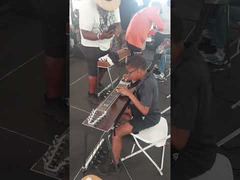 My 12 year old son playing the pedal steel guitar at the Sacred Steel Summit 2025 #shortsmusic