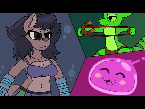 The Adventures of Kincaid Demo (part 2 - End) "That was fun and wolf girl going underwater"