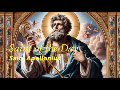 Saint of the Day: St. Apollonius the Apologist | April 18, 2024