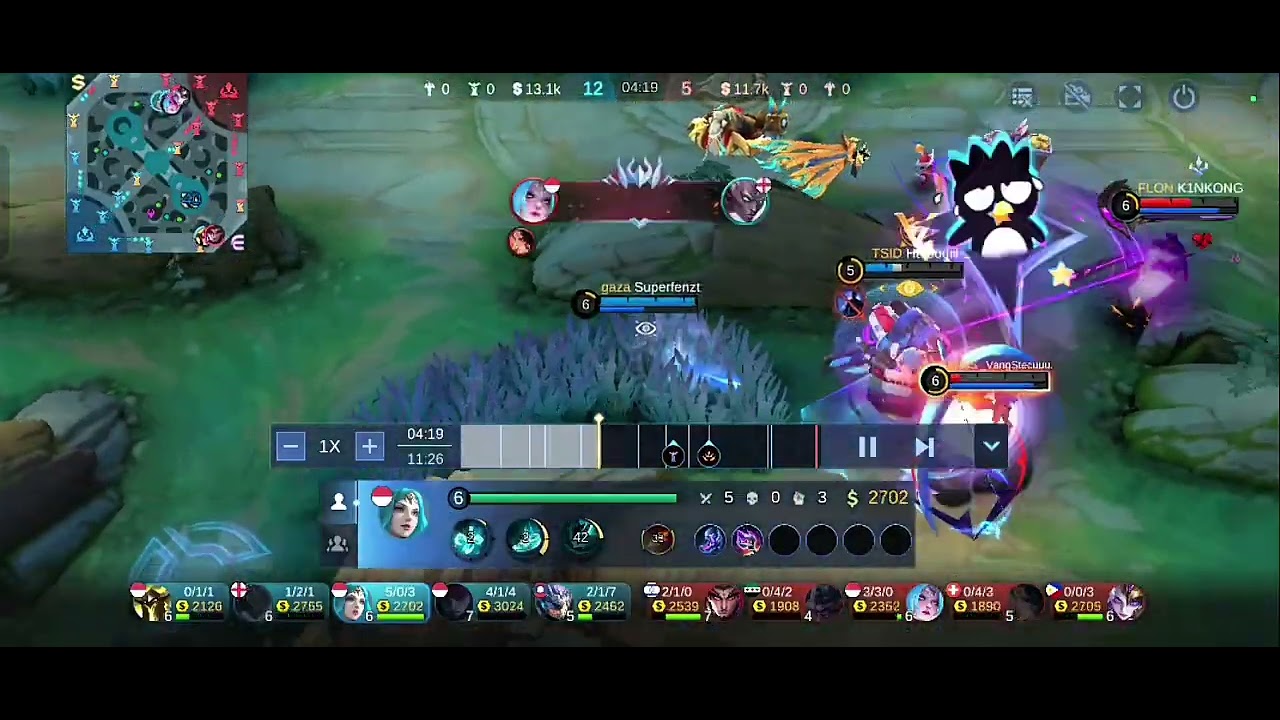 GAMEPLAY VEXANA TERBARU TOP GLOBAL KARINA TAK BERKUTIK BB KETEMU VEXANA 😂|MOBILE LEGENDS 