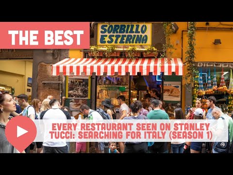 Todos os restaurantes vistos em Stanley Tucci: em busca da Itália (1ª temporada)