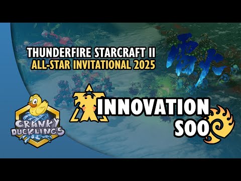 INnoVation vs soO - TvZ | Thunderfire SC2 All-Star Invitational 2025 - Day 1 | StarCraft Tournament