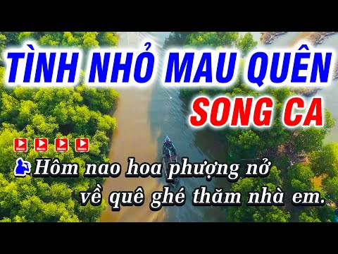 Karaoke Tình Nhỏ Mau Quên Nhạc Sống Song Ca ( Beat Hay Dễ Hát ) Karaoke Phi Long