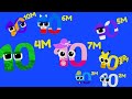 10 1M To 10 10M Wonderland Factory Big Numbers