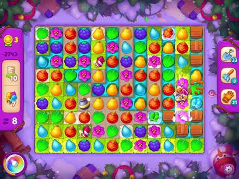 Gardenscapes Level 2743 With No Boosters - Super Hard Level