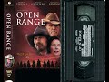 Opening To Open Range Canadian VHS 2004
