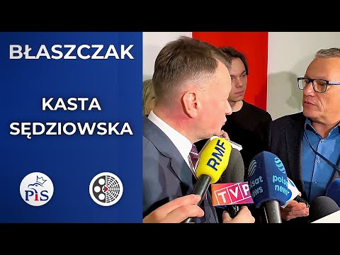 Mariusz Błaszczak - Sędziowie wybierają samych siebie? To maska!