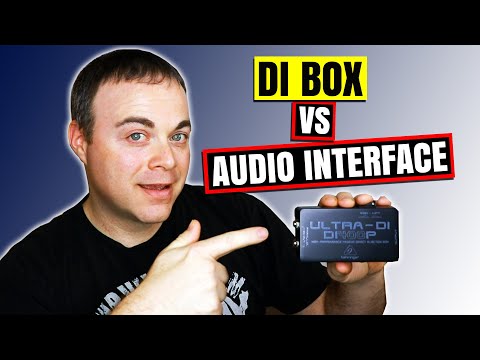 Пример использования директ-бокса Behringer DI400P