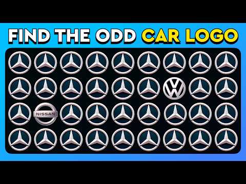 Find the ODD One Out 🏎✅ - Extreme Car Logo Challenge | 35 levels