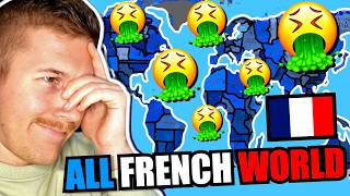 The Most DISTURBING World Imaginable… All FRENCH Earth 🤢🌍🇫🇷 (World War Simulator)