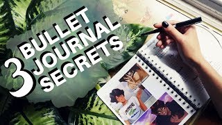 MINIMALIST BULLET JOURNAL SETUP // 3 Bujo Secrets to Increase Productivity
