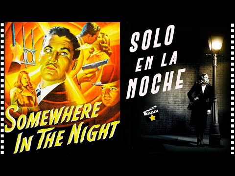 ⭐Solo en la noche (1946) Cine negro | Intriga | Crimen | Thriller | Cine clásico en español