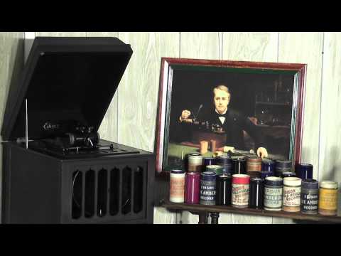 Edison blue amberol cylinder 5460 - O! Dem Golden Slippers by Vernon Dalhart