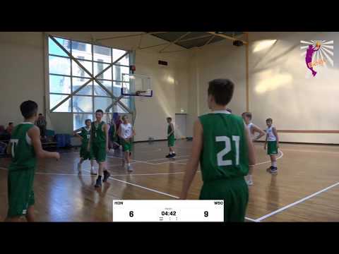 BBBL U14 2018 Honka 2005 FIN (White) vs West Boys 2005 SWE (Green)