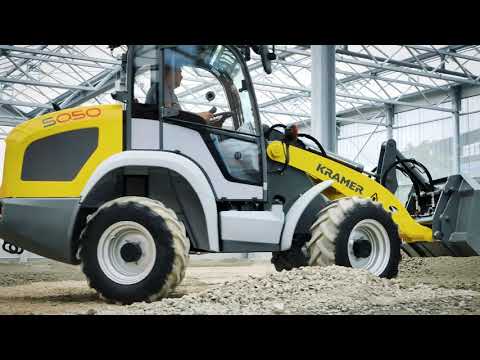 Kramer Radlader 5050: Diese Maschine macht auch auf engen Baustellen eine gute Figur