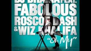 DJ Drama Ft. Fabolous, Roscoe Dash, &amp; Wiz Khalifa - Oh My (Screwed N Chopped)