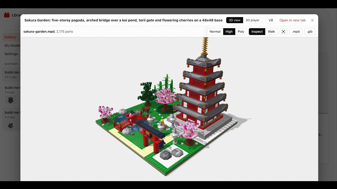 LDraw Nova - Open Source AI LEGOs© - YouTube