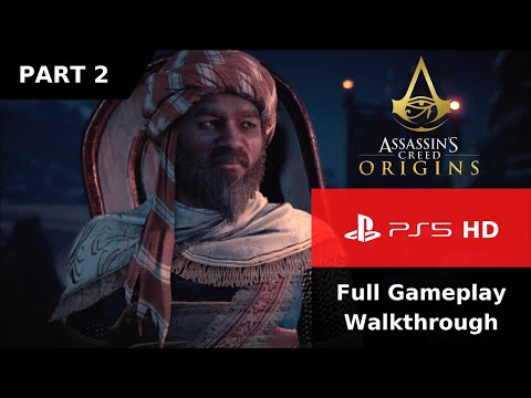 Assassin's Creed Origins "The Hidden Ones" Walkthrough Gameplay Part 2 - No Commentary