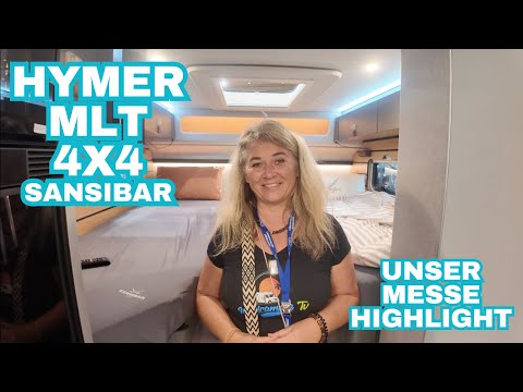 HYMER MLT 4x4 Sansibar 😍 Unser Messe Highlight 2024 💥 Kann der wirklich Offroad?