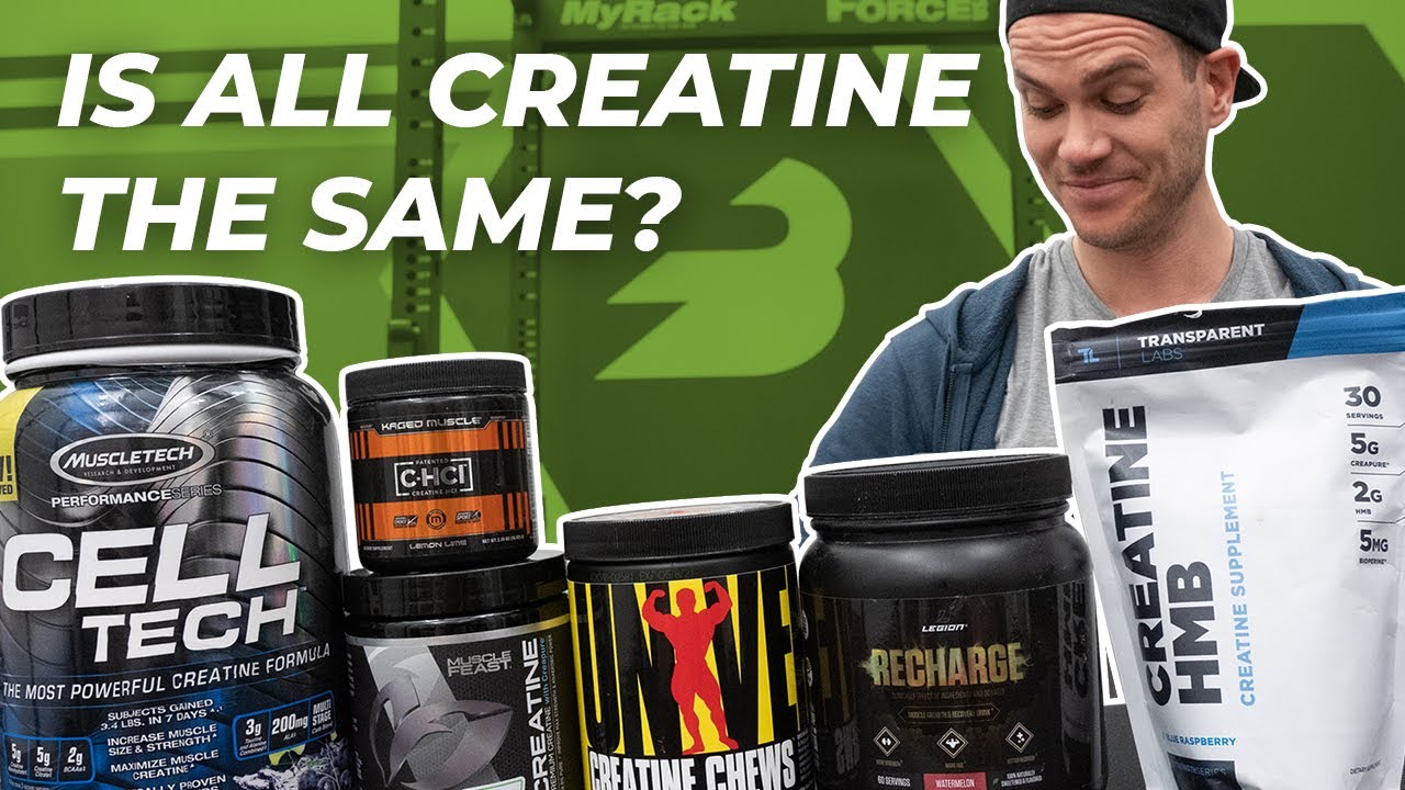7 Best Creatine Supplements - Best Monohydrate, Hydrochloride, and More