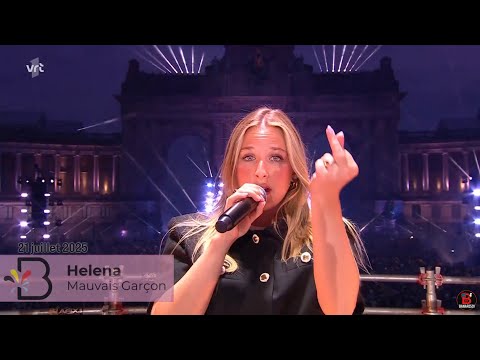 Mauvais Garçon - Héléna Bailly [LIVE concert fête nationale belge] •  [21 juillet 2025]