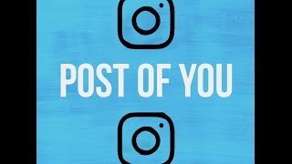 Ashley Parker Angel -  "Post of You" Official Lyric Video (Ed Sheeran - "Shape of You" Parody"
