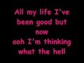 Avril Lavigne-What The Hell Karaoke 