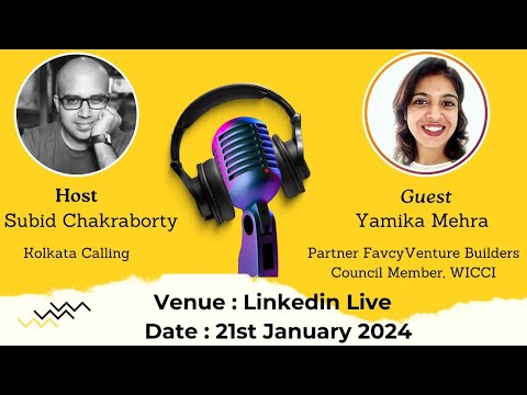 Hello Kolkata! | Ep. #3 | ft. Yamika Mehra, Partner, Favcy Venture Builders