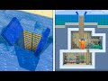 I Built A Secret Base Under The Ocean In Minecraft
