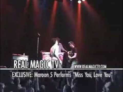 Maroon 5 - Miss You Love You (Live)