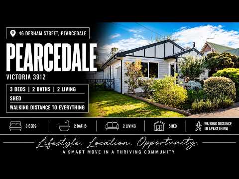 46 Derham Street, Pearcedale, VIC 3912, 3房, 2浴, House