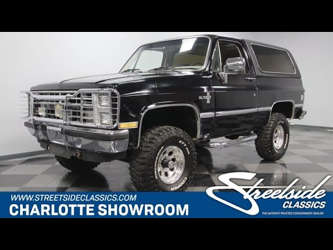 1986 Chevrolet Blazer (CC-1459083) for sale in Concord, North Carolina