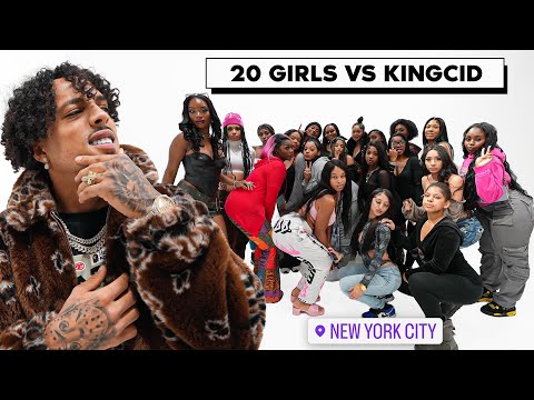 20 WOMAN VS 1 YOUTUBER: KING CID