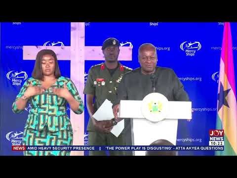 Improving Healthcare: Mercy ships begins 10-month mission to provide free healthcare in Ghana