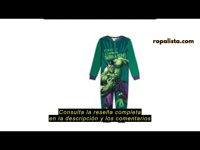 Vídeo relacionado con Marvel Pijamas para Niños Increíble Hulk Verde 4-5 años