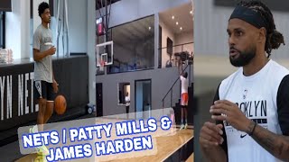 James Harden and Patty Mills Practice and Brooklyn Nets New Players 2021-2022 Season Work Out