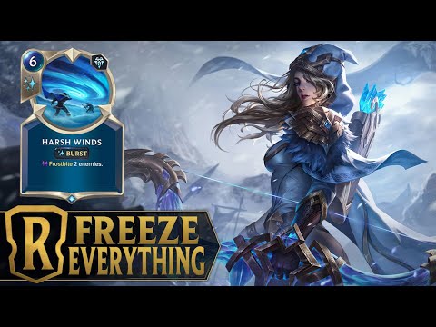 Freeze Everything - Ashe Leblanc Sejuani Midrange Frostbite Deck - Legends of Runeterra Patch 2.4.0