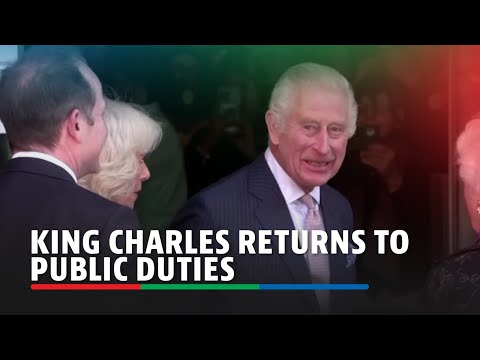 UK's King Charles arrives for cancer center visit as he returns to public duties
