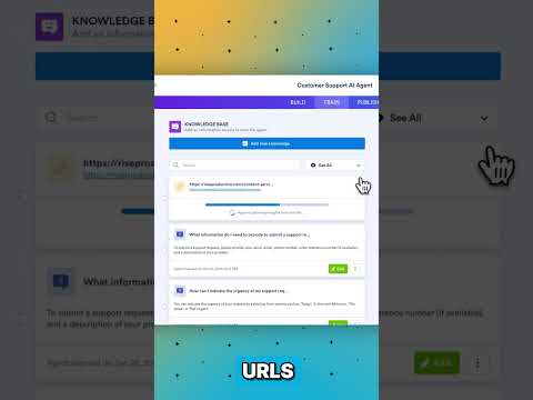 How to Train Jotform AI Agents with Your Own Knowledge Base 📚
