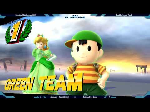 DAT BlastZone 18 - Doubles Losers Finals - Khanage + SmashBound vs KEIKUNz + Zone