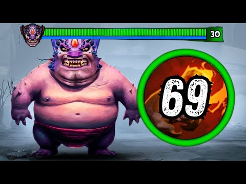 Everybody hates late game dota except this LION - WTF 69 Stacks Finger of Death