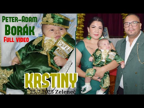 Krstiny Peter-Adam Borák 25.7.2025 Full video