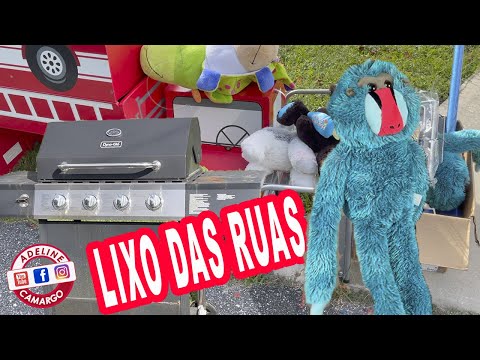 O QUE É DESCARTADO NAS RUAS DOS ESTADOS UNIDOS + LIXO DAS RUAS