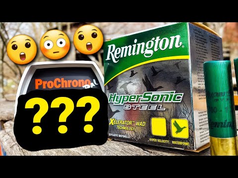 World's FASTEST Shotshell!!! You WILL be surprised... [Remington Hypersonic]