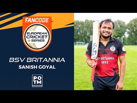 POTM: S.Goyal - BRI vs BER | Highlights | FanCode ECS Dresden, 2022 Day 8 | ECS22.489
