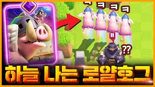 🚨초비상🚨 진화 로얄 호그는 하늘을 날아서 메가나이트로 수비 못 함ㅋㅋㅋㅋㅋ【클래시로얄 업데이트 미리보기】 - Deck Guide by HemagoonCR