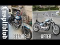 Building a Sportster Chopper in 12 minutes!