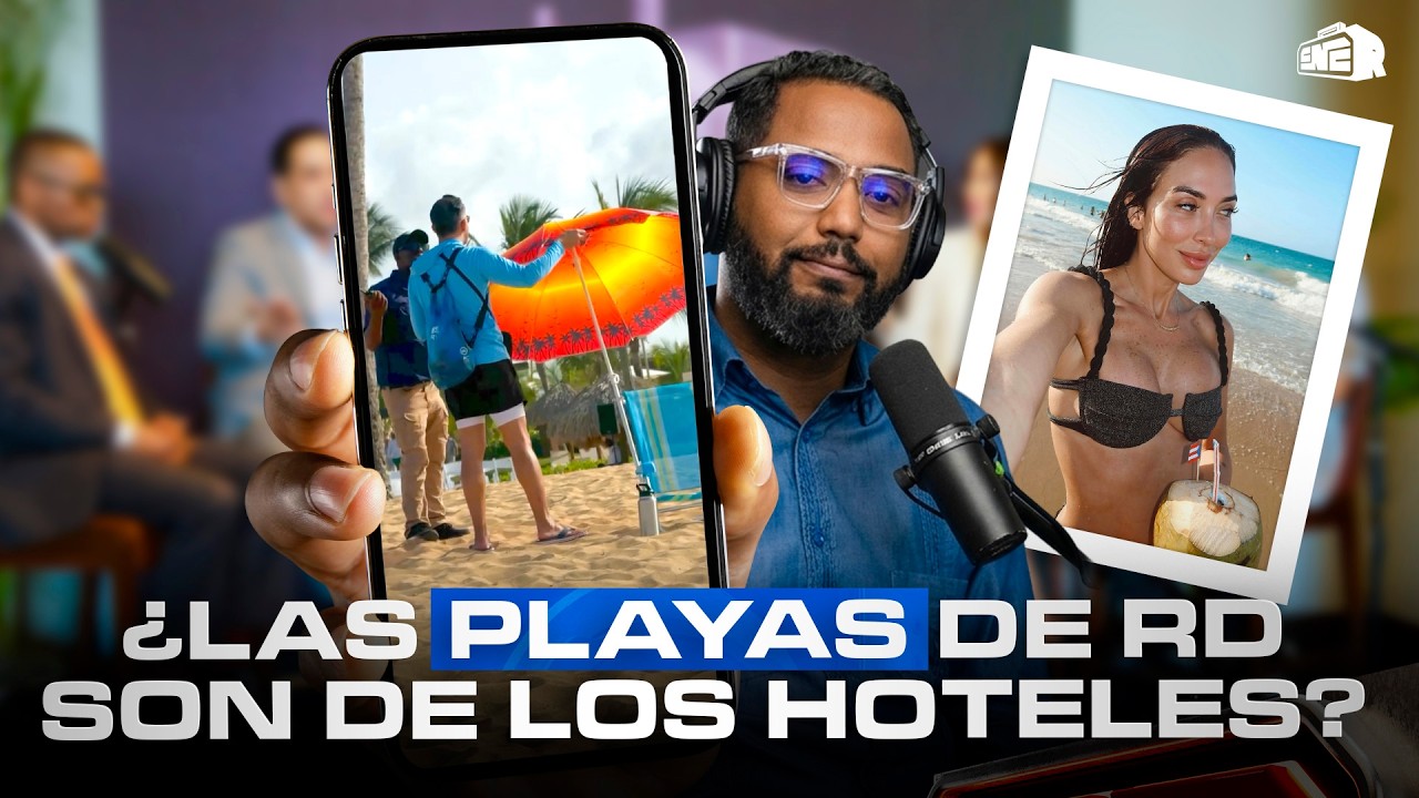 ¿LAS PLAYAS DE RD SON DE LOS HOTELES O DEL PUEBLO? PROHIBEN SILLAS, SOMBRILLAS Y MASCOTAS