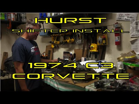 Hurst Shifter on a Borg Warner T10 Transmission in a 1974 Covette