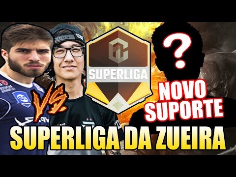 TINOWNS PROVOCANDO RAKIN E NOVO SUPORTE DA PAIN - SUPERLIGA DA ZUEIRA